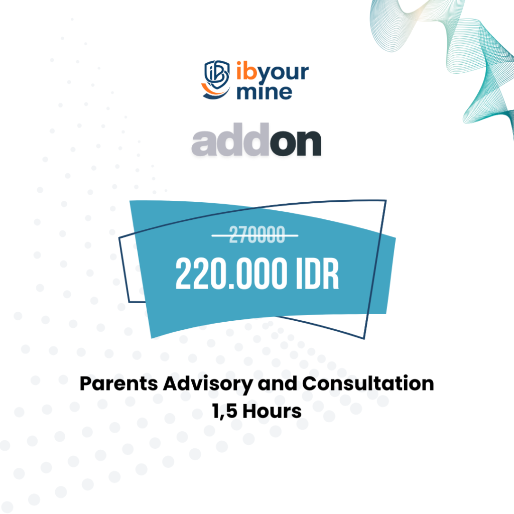 Add on - parents advisory and consultation with professional