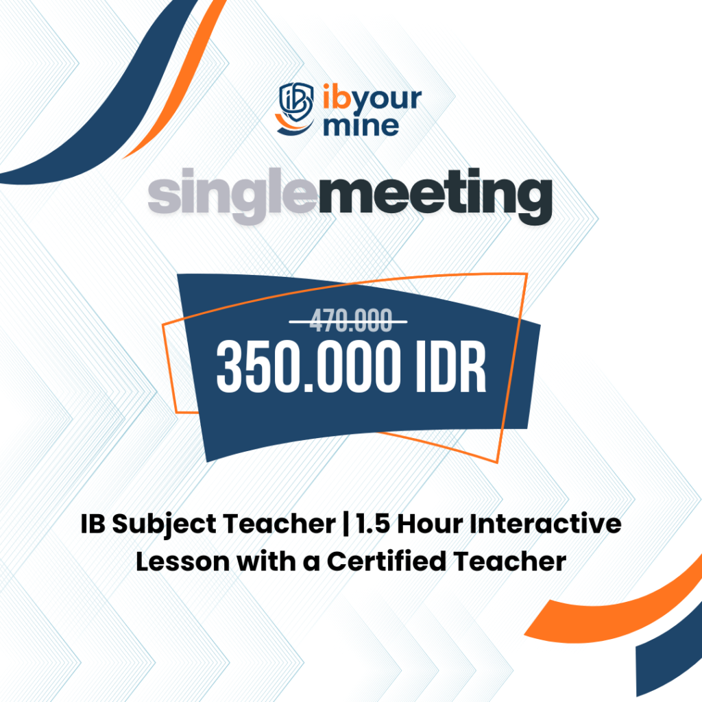 ib tutor and online mentoring for high school students - pricelist
